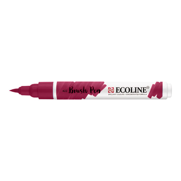 Akvarelové pero Ecoline brush pen / červenkastá hnedá 422