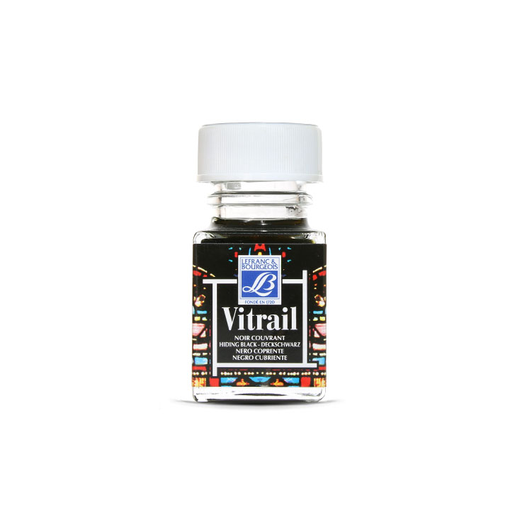 Farba na sklo VITRAIL 50ml - Higing čierna