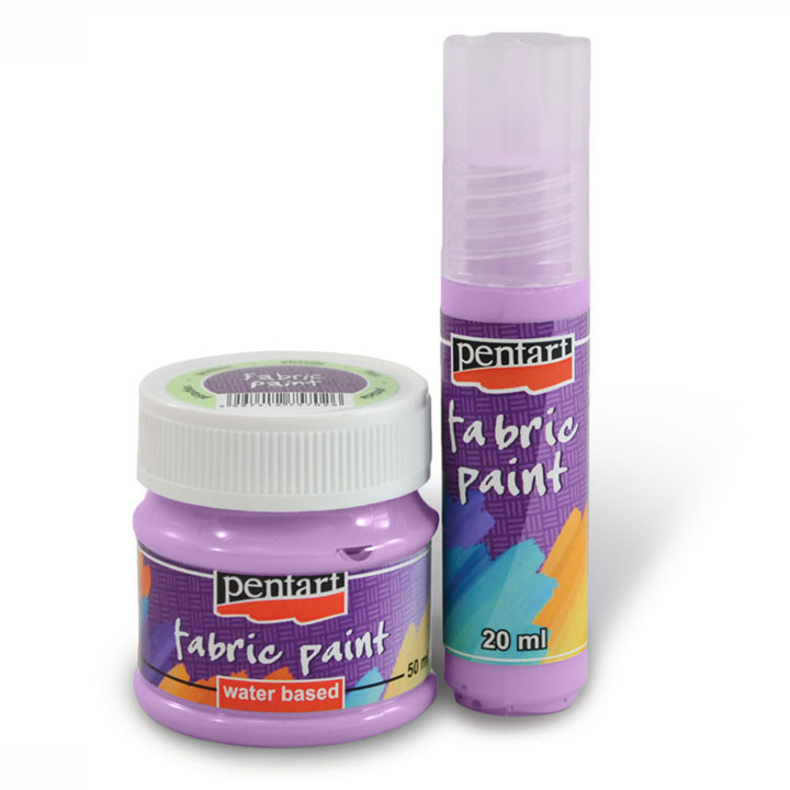 Farba na textil PENTART - 20 ml - tmavá-fialová