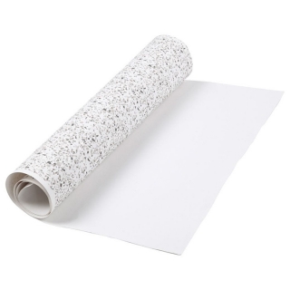 Papier z umelej kože - white and black