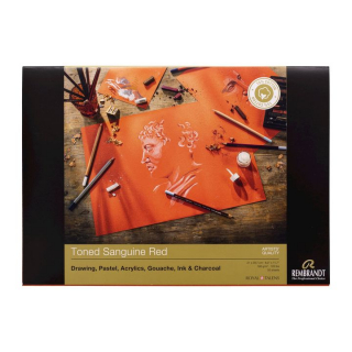 Tónovaný papier Rembrandt Sanguine Red / rôzne rozmery