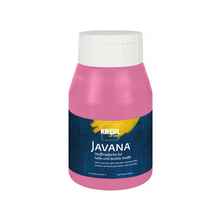 Javana Farba na svetlý a tmavý textil 500 ml / 68 Rosé