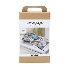 Kreatívna sada na dekupáž - Mušle