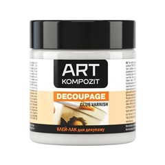 Matný lak a lepidlo na dekupáž Kompozit | rôzne objemy