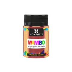 Metalická farba na textil a kožu MAMBO 50 ml | rôzne odtiene