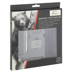 NASSAU Súprava na výtvarné kreslenie / skicovanie 24 ks