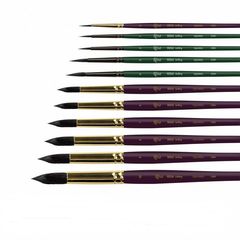 Okrúhly štetec z veveričky ROSA Gallery 2080 | rôzne veľkosti