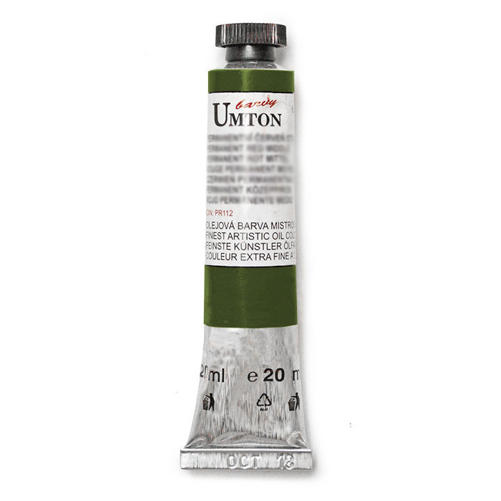 Olejová farba Umton -Bohemian zelená earth - im. 20 ml