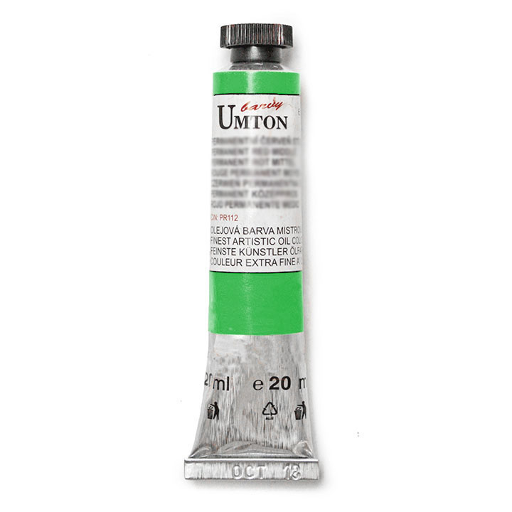 Olejová farba Umton -Cadmium zelená svetlá 20 ml