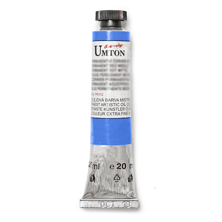 Olejová farba Umton -blankytná modrá 20 ml