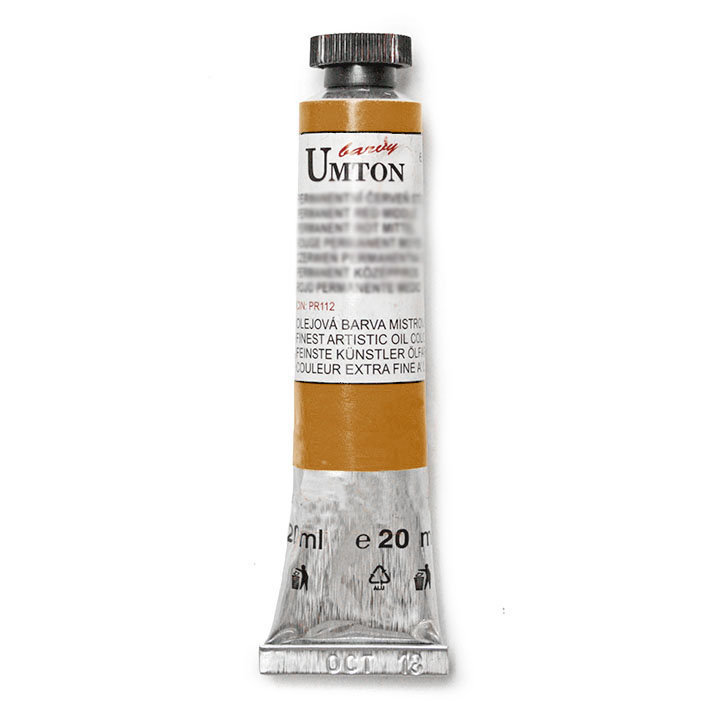 Olejová farba Umton -zlatá okrová 20 ml