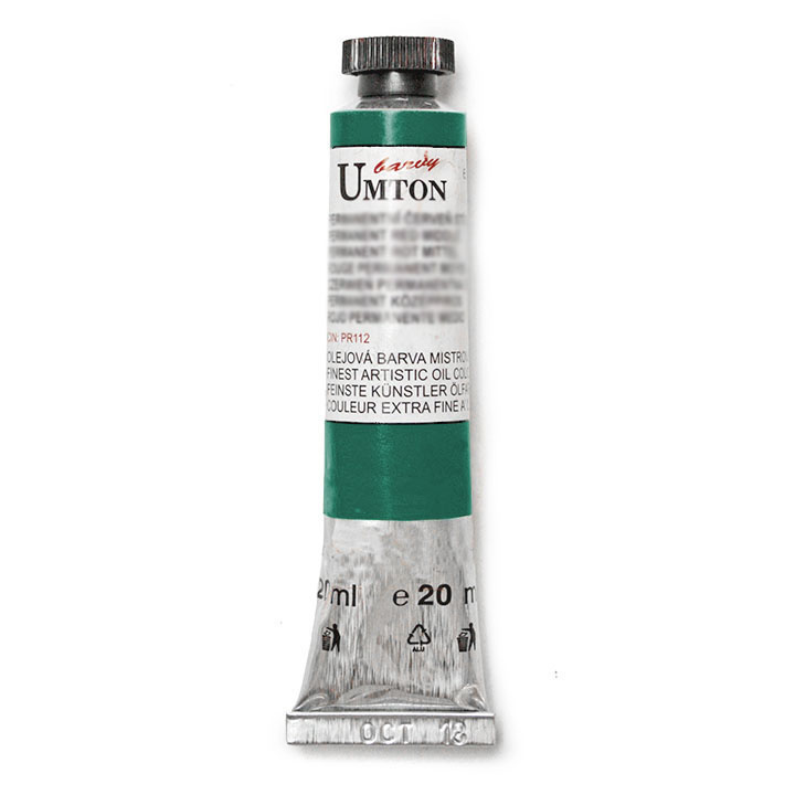 Olejová farba Umton -zelená lake sytá 20 ml