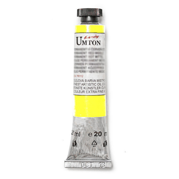 Olejová farba Umton -Helio gen. žltá svetlá 20 ml