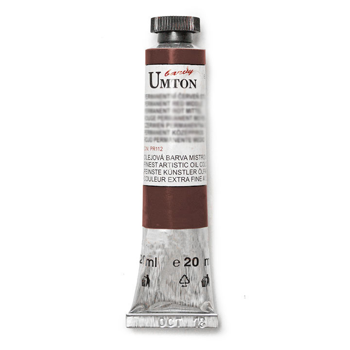 Olejová farba Umton -Indian červená 20 ml
