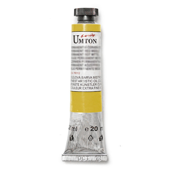 Olejová farba Umton -Naples žltá sytá 20 ml
