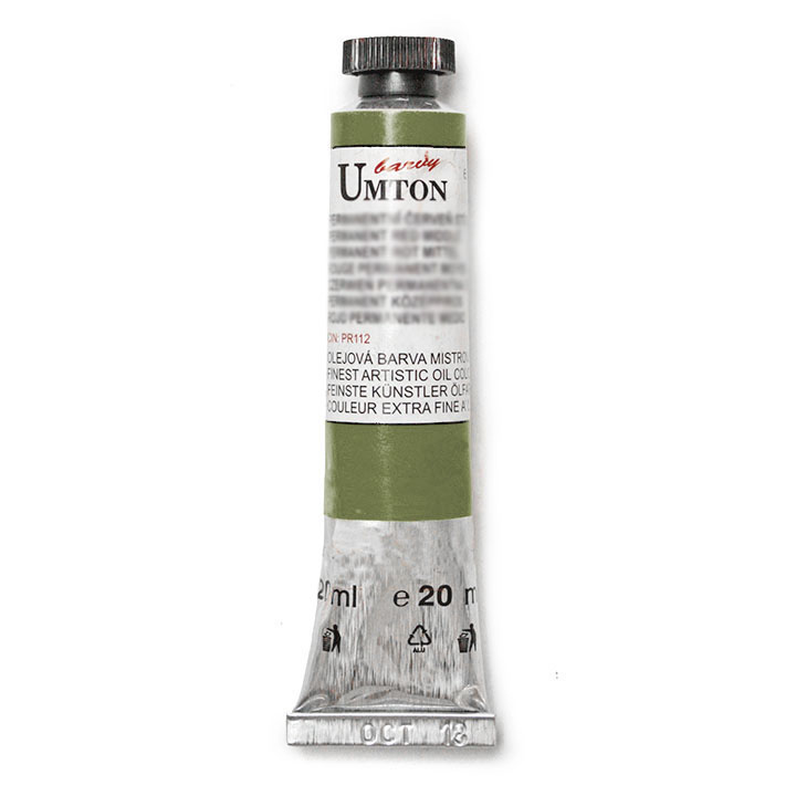 Olejová farba Umton -olivová zelená 20 ml