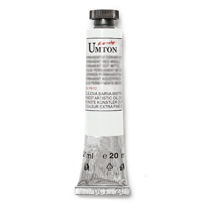 Olejová farba Umton -nepriehľadná biela 20 ml
