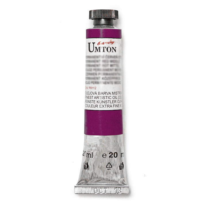 Olejová farba Umton -Ultramarine ružová 20 ml