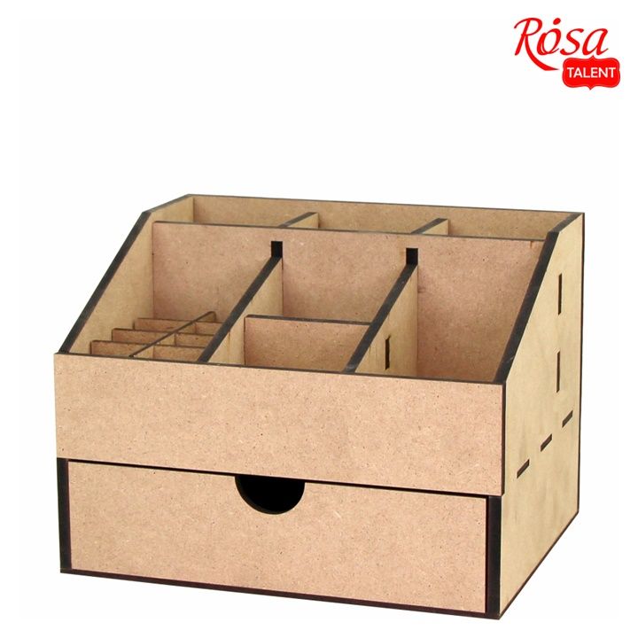 Organizér z MDF s 1 zásuvkou ROSA TALENT 22.5x18x16.5 cm