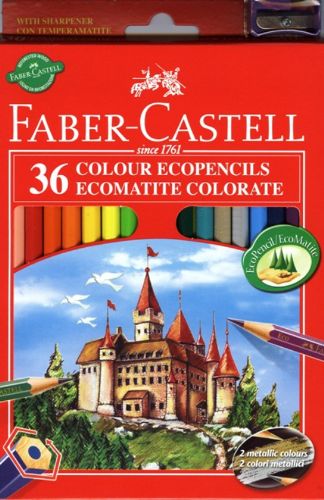 Pastelky Castell set 36 farebné