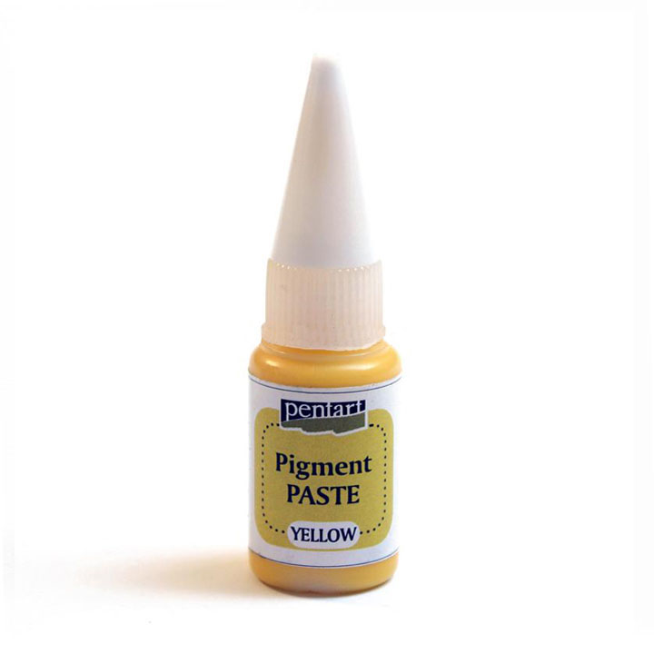 Pigmentová pasta Pentart 20 ml žltá
