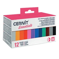Polymerová hmota CERNIT sada 12x25 g Basic