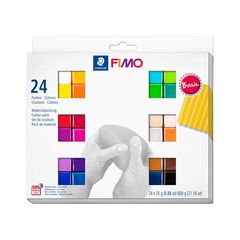 Polymérová hmota sada FIMO Soft Základné farby 24x25g