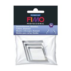 Sada 3 vykrajovačiek FIMO Diamant