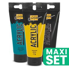 Sada akrylových farieb Solo Goya 3x100 ml - Greek Holiday