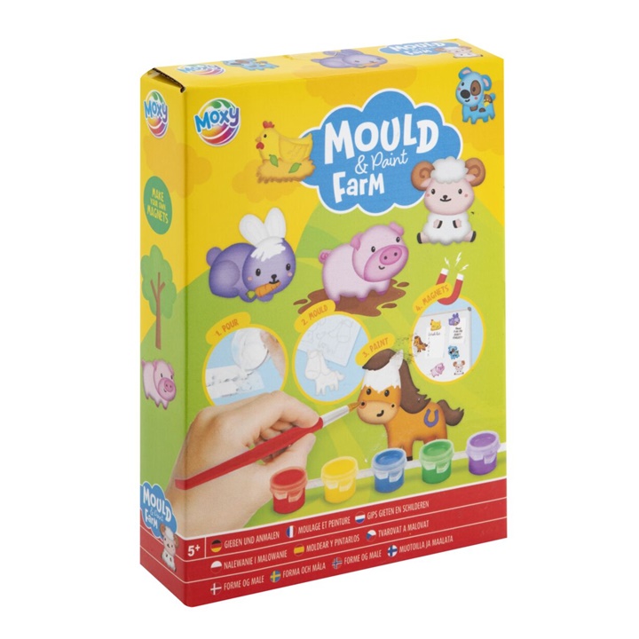 Sada na odlievanie a maľovanie Mould & Paint Farma