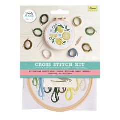 Set na vyšívanie | Citróny