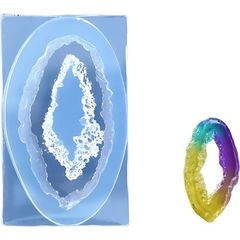 Silikónová forma na odlievanie - geóda