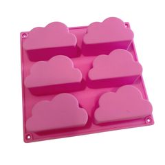 Silikónová forma na odlievanie - oblaky
