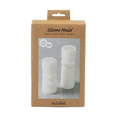 Silikónová forma - Vrúbkovaný valec s oblúkom