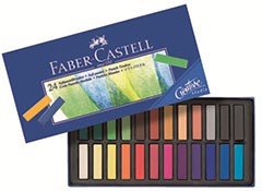 Suchý pastel Gofa set 24 farebný mini