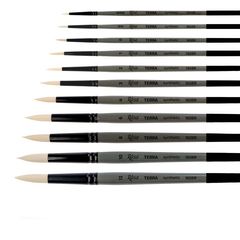 Syntetický okrúhly štetec ROSA TERRA 1608R | rôzne veľkosti