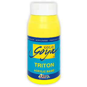 Akrylová farba Solo Goya TRITON 750 ml - Citron 