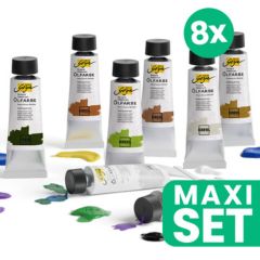 Výhodná sada olejových farieb Solo Goya - 8 odtieňov