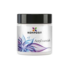 Záverečný akrylový lak saténový od Kompozit | rôzne objemy